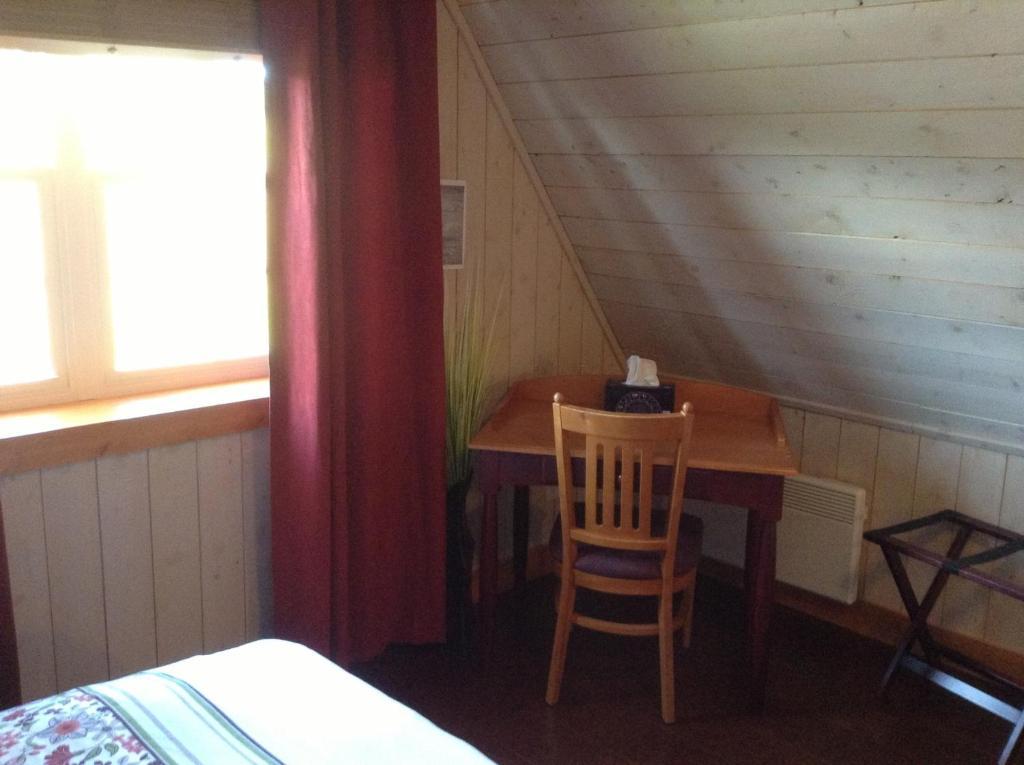 Gite Au Coin De La Berge Perce Kamer foto